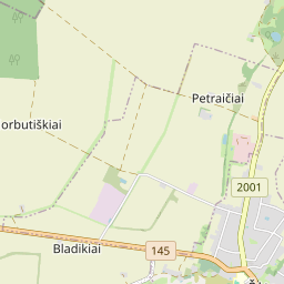 Map - Kėdainių r. sav. Šėtos mstl. Kauno g. 4