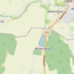 Žemėlapis - Kėdainių r. sav. Mitėniškių k.