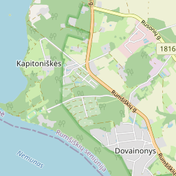 Map - Kaišiadorių r. sav. Dovainonių k.