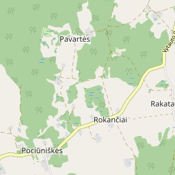 Map - Alytaus r. sav. Rakatanskų k.