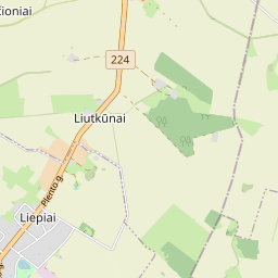 Map - Jonavos r. sav. Liepių k.