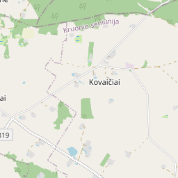 Map - Kaišiadorių r. sav. Kazokų k.