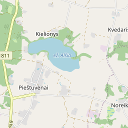 Map - Prienų r. sav. Pečiauskų k. Ežero g. 18