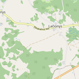 Žemėlapis - Alytaus r. sav. Lačionių k.