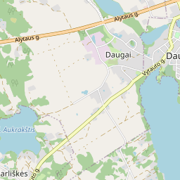 Žemėlapis - Alytaus r. sav. Daugų k. Ežero g. 7