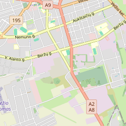 Map - Panevėžio m. sav. Panevėžio m. Laisvės a. 20