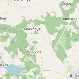 Žemėlapis - Prienų r. sav. Užuguosčio k.