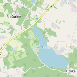 Map - Prienų r. sav. Rodomislės k. Guostaus g. 22