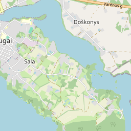 Žemėlapis - Alytaus r. sav. Daugų m. Ežero g. 24-1