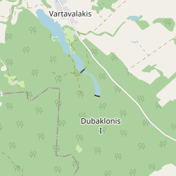 Žemėlapis - Varėnos r. sav. Dubaklonio I k.