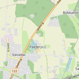 Žemėlapis - Panevėžio r. sav. Samanynės k. Samanynės g. 44