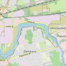 Map - Panevėžio r. sav. Dembavos k. Veteranų g. 3-507A