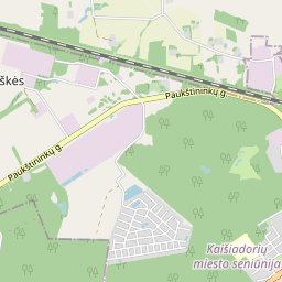 Карта - Kaišiadorių r. sav. Kaišiadorių m. Gandriuko tak. 2