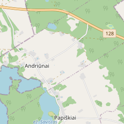 Map - Varėnos r. sav. Andriūnų k.