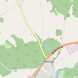 Žemėlapis - Varėnos r. sav. Perlojos k.