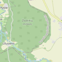 Žemėlapis - Pasvalio r. sav. Girsūdų k.