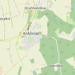 Map - Pasvalio r. sav. Kriklinių mstl.