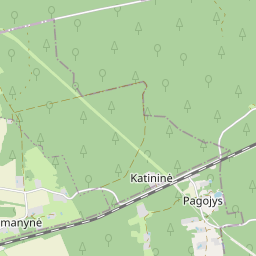 Žemėlapis - Panevėžio r. sav. Samanynės k.