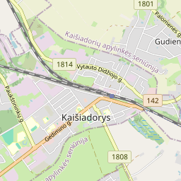 Map - Kaišiadorių r. sav. Kaišiadorių m. Gegužės 1-osios g. 5