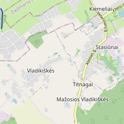 Map - Kaišiadorių r. sav. Vladikiškių k.