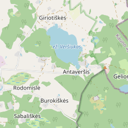 Map - Prienų r. sav. Rodomislės k.