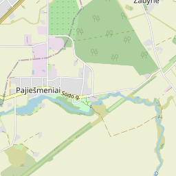 Map - Pasvalio r. sav. Pajiešmenių k. Sodo g. 25-5
