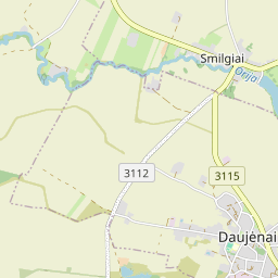 Žemėlapis - Pasvalio r. sav. Daujėnų mstl. Pasvalio g. 1