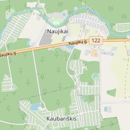 Map - Panevėžio r. sav. Naujikų k.