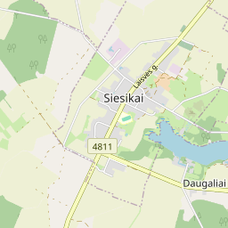 Map - Ukmergės r. sav. Siesikų mstl. Technikos g. 15