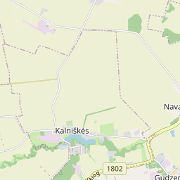 Žemėlapis - Kaišiadorių r. sav. Kalniškių k.