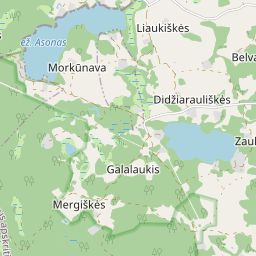 Map - Trakų r. sav. Didžiarauliškių k.