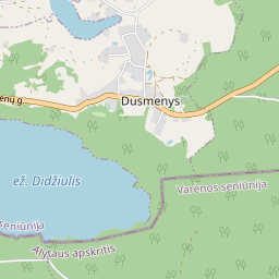 Map - Trakų r. sav. Dusmenų k. Dusmenų g. 3