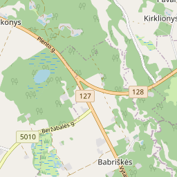 Žemėlapis - Varėnos r. sav. Geidukonių k.