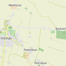 Žemėlapis - Pasvalio r. sav. Peteliškių k.