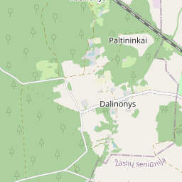 Map - Kaišiadorių r. sav. Paltininkų k.