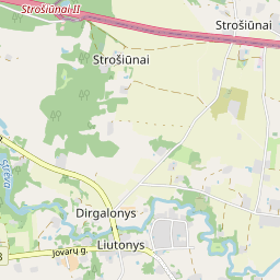 Map - Kaišiadorių r. sav. Strošiūnų k.