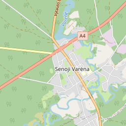 Map - Varėnos r. sav. Senosios Varėnos k.