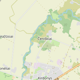 Map - Biržų r. sav. Kirdonių k. Žalgirio g. 24