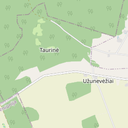 Žemėlapis - Panevėžio r. sav. Taurinės k.