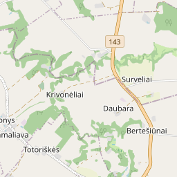 Žemėlapis - Kaišiadorių r. sav. Daubaros k.