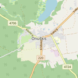 Map - Trakų r. sav. Kęstučių k.