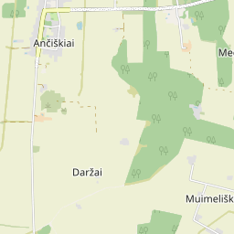 Žemėlapis - Biržų r. sav. Ančiškių k. Tiesioji g. 28-1