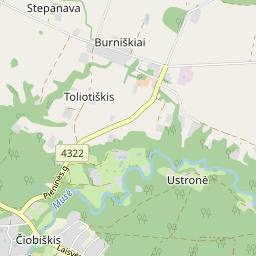 Map - Širvintų r. sav. Čiobiškio k.