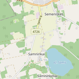 Žemėlapis - Trakų r. sav. Semeniškių k.