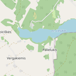 Žemėlapis - Varėnos r. sav. Vergakiemio k.