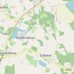 Žemėlapis - Širvintų r. sav. Kaliakiemių k.