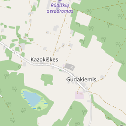 Žemėlapis - Trakų r. sav. Gudakiemio k.