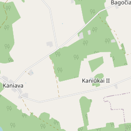 Žemėlapis - Varėnos r. sav. Praudos k.