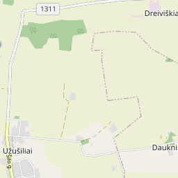 Map - Biržų r. sav. Užušilių k.