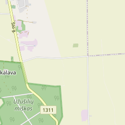 Map - Biržų r. sav. Užušilių k. Šilo g. 39